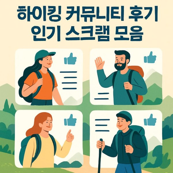 하이킹 활동 사진